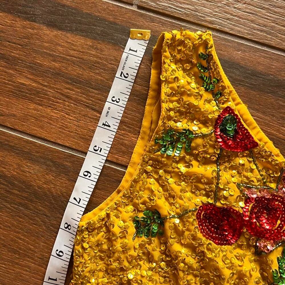 Nasty Gal sequin cherry top - Picture 6 of 8